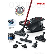 Bosch Ecil Hayvan &turbo Başlık Güçlü Motor, Toz Torbasız Süpürge Hijyenik Temizlik-10 Yıl Motor Garantisi
