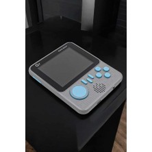 UMD Tekno Mini Atari El Atarisi 3.5 Inç Ekran Çift Konsol 666 Adet Retro Oyun Gameboy El Atarisi Uygun