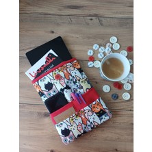 TUYLUTUKKAN Sevimli Hayvancıklar 20×27 cm 4 Cepli Kitap ve Tablet Kılıfı