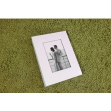 Angelphoto 10X15CM 200'LÜK Deri Fotoğraf Albümü Beyaz