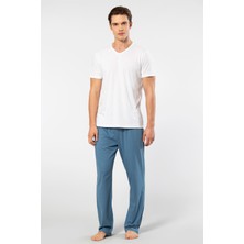 Cacharel Erkek Kisa Kollu Modal Pijama Takimi