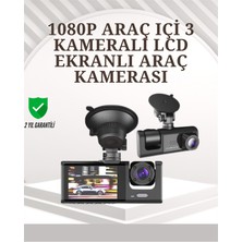 UMD Tekno Ta-01 1080P Ön 720P Arka ve Iç Kamera Sistemli Dvr Uygun