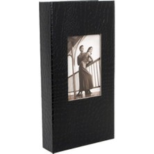Angelphoto 10X15CM 300LÜK Siyah Deri Fotoğraf Albümü 14LPP46300