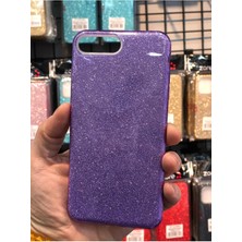Grabono Apple Iphone 7 Plus / Iphone 8 Plus Kılıf Simli Parlak Sert Tpu+Pc Dayanıklı Kılıf