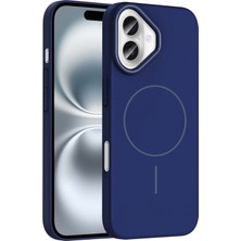 Grabono Apple iPhone 16 Plus Kılıf Kablosuz Şarj Ince Magsafe Manyetik Özellikli Elinizden Kaymaz Pürüzsüz Premium Kılıf