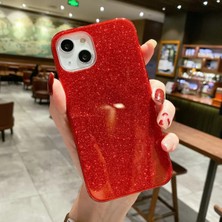 Grabono Apple iPhone 12 Mini Kılıf Simli Parlak Sert Tpu+Pc Dayanıklı Kılıf