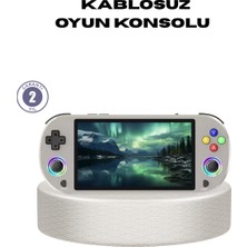 UMD Tekno Taşınabilir Retro Oyun Konsolu – 5 Inç IPS Ekranlı, 3000 Mah Şarjlı, Hd Destekli Uygu