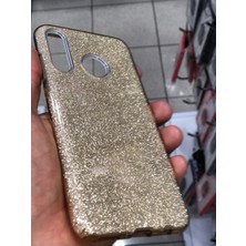 Grabono Huawei P30 Lite Kılıf Simli Parlak Sert Tpu+Pc Dayanıklı Kılıf