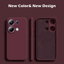 Grabono Xiaomi Redmi Note 13 Pro 4g Kılıf Kamera Korumalı Kadife Iç Kaplama Mat Premium Seri