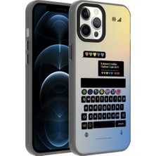 Grabono Apple iPhone 12 Pro Max Kılıf Desenli Tpu Sert Silikon Dayanıklı Dragon Kapak