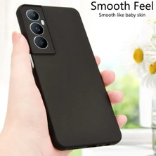 Grabono Realme C65 4g Kılıf Kamera Korumalı Kadife Iç Kaplama Mat Premium Seri