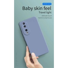 Grabono Huawei Honor 90 Kılıf Kamera Korumalıdır Kadife Iç Kaplama Mat Premium Seri