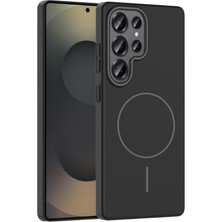 Grabono Samsung Galaxy S23 Ultra Kılıf Kablosuz Şarj Ince Magsafe Manyetik Özellikli Elinizden Kaymaz Pürüzsüz Premium Kılıf