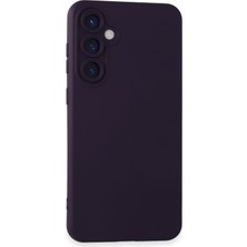 Grabono Samsung Galaxy S24 Plus Kılıf Lüx Nano Içi Kadife Silikon - Mor