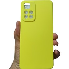 Grabono Xiaomi Redmi Note 11 Pro+ (Plus) 5g Kılıf Kamera Korumalı Kadife Iç Kaplama Mat Premium Seri