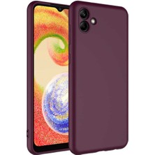 Grabono Samsung Galaxy A04 Kılıf Kamera Korumalıdır Kadife Iç Kaplama Mat Premium Seri