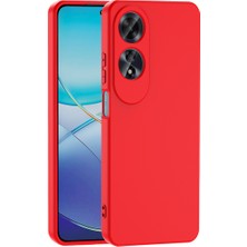 Grabono Oppo A60 Kılıf Kamera Korumalıdır Kadife Iç Kaplama Mat Premium Seri