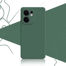 Grabono Oppo Reno 13F 5g Kılıf Kamera Korumalıdır Kadife Iç Kaplama Mat Premium Seri