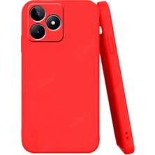 Grabono Realme Note 50 Kılıf Kamera Korumalıdır Kadife Iç Kaplama Mat Premium Seri