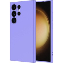 Grabono Samsung Galaxy S24 Ultra Kılıf Kamera Korumalı Kadife Iç Kaplama Mat Lansman Kılıf