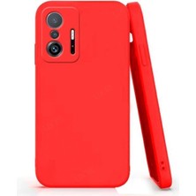 Grabono Xiaomi Mi 11T Pro Uyumlu Kılıf Lansman Içi Kadife Kamera Korumalı Silikon Case
