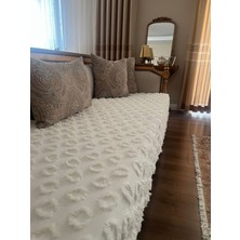 Danteel Home Roma Koltuk Örtüsü 100 x 240 cm Krem