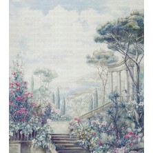 Arterior Wallpaper Antik Dönem Saray Bahçesi Poster Duvar Kağıdı