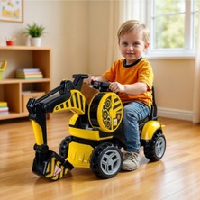 Feyza Design Pedalsız Kepçe Ilk Arabam Operatör Bin Git URT030-001