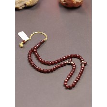 Kehribarkolik Osmanlı Sıkma Dönem Işi Altın Püskülü Dahil 9 Gr.