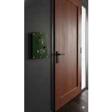 Eski Yeni Antik Duvar Tipi Anahtarlık Dolabı