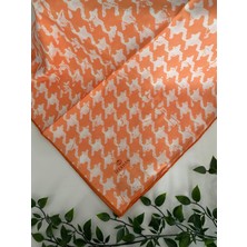 İpekhan Kazayağı Desen Ince Pamuk Eşarp