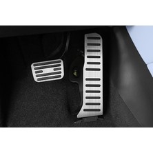 Bir Aksesuar Al Byd Seal U Dmı - Ev / Tang Model  Krom Spor Pedal Seti