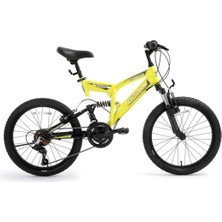 Feyza Design Çocuk Bisikleti, 20 Jant, K:39, 10V, V Sarı Parlak Siyah, Eğlenceli Sürüş