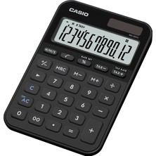 Casio MS-20YC-BK-W-DP Hesap Makinesi Siyah