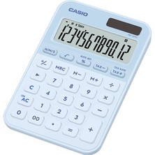 Casio MS-20YC-LB-W-DP Açık Mavi Masaüstü Hesap Makinesi