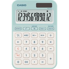 Casio MS-20YC-LG-W-DP Masaüstü Mint Yeşili Hesap Makinesi
