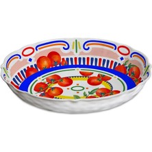 Baci Milano Dolce Vita Oval Servis Kasesi 33 Cm, Melamin