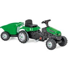 Feyza Design Pedallı Traktör ve Römork Seti, Çocuklar Için Eğlenceli ve Güvenli Oyun