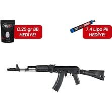 Evolution E-74 Tanker Airsoft Tüfeği + 7.4V Lipo Pil