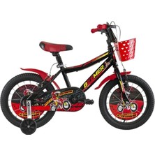 Renkli Çocuk Bisikleti 16 Jant, Lüks ve Dayanıklı Tasarım, 4-7 Yaş