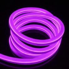 Sakin Enerji Neon Şerit LED 220 Volt Esnek Silikonlu Aydınlatma + Fiş Dahil