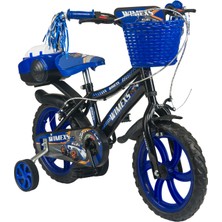 Feyza Design Çocuk Bisikleti 15 Jant Mavi, Suluklu, Yeni Sezon, 3-6 Yaş