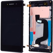 Sony Xperia E3 Ekran LCD Dokunmatik Panel %100 Orijinal (Sıyah)