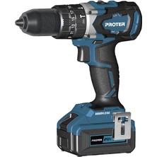 Proter Pst 550 Bl 20 V Çift Akülü Kömürsüz Darbeli Matkap