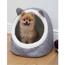 Helen's Home Keçe Kedi ve Köpek Evi Yatağı