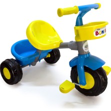 Feyza Design Renkli 3 Tekerlekli Pedallı Çocuk Bisikleti, Güvenli ve Eğlenceli Sürüş