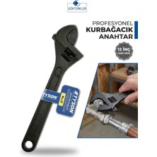 Profesyonel Kurbağacık Anahtar No.12 (12 Inç / 300MM) - Ayarlı Ingiliz Anahtarı