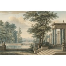 Arterior Wallpaper Antik Harabeler ve Manzara Poster Duvar Kağıdı