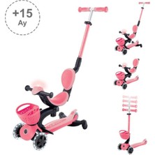 Feyza Design Çocuklar Için 360° Işıklı Scooter, Renkli ve Eğlenceli Tasarım