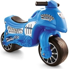 Feyza Design Dolu Ilk Motorum 8029 Denge Motoru Mavi Pvc, Güç ve Dayanıklılık Sunar